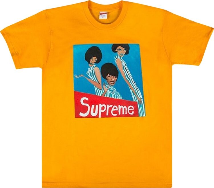

Футболка Supreme Group Tee 'Bright Orange', оранжевый