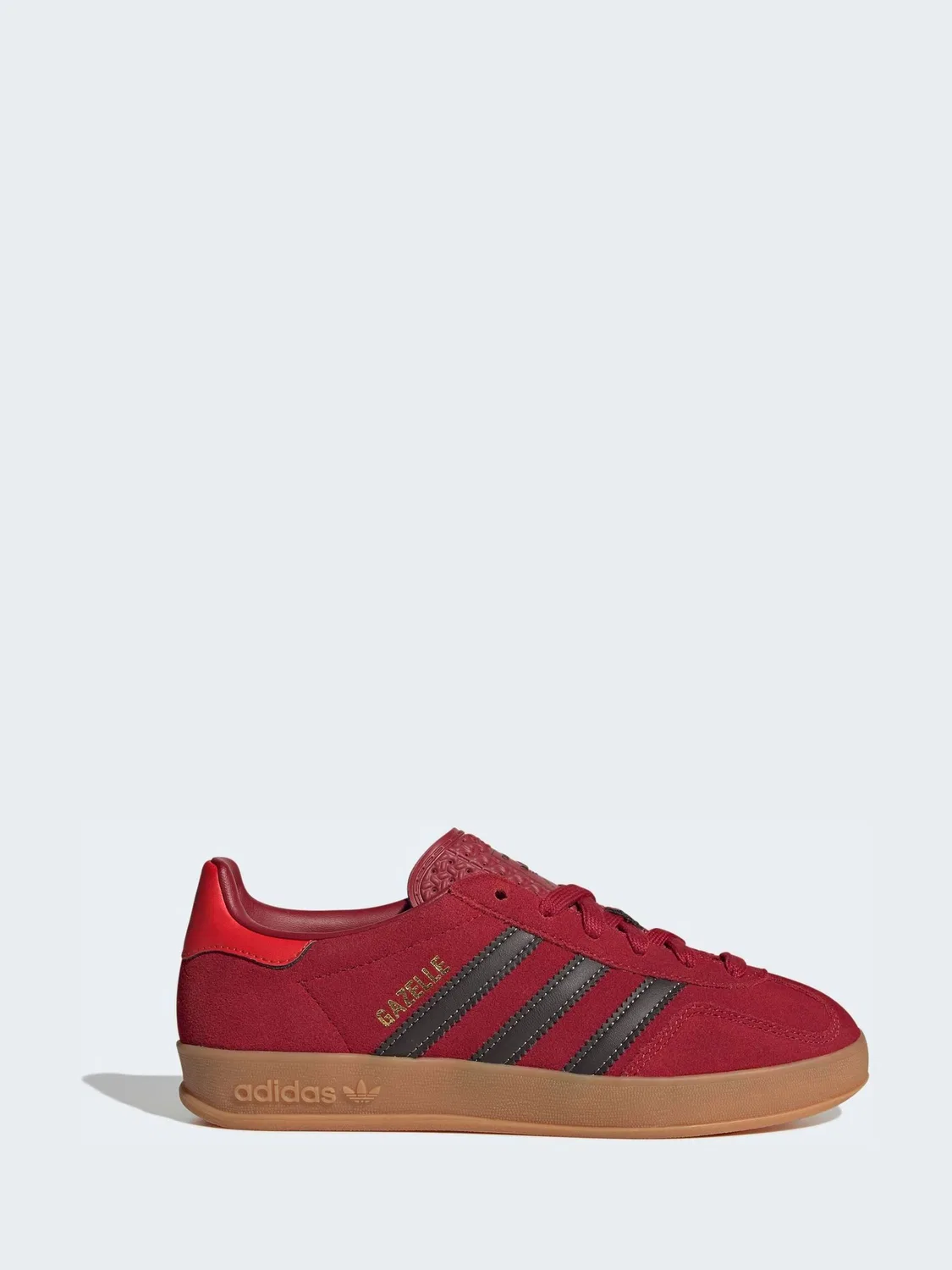 Кроссовки Gazelle, adidas Originals, темно-красные