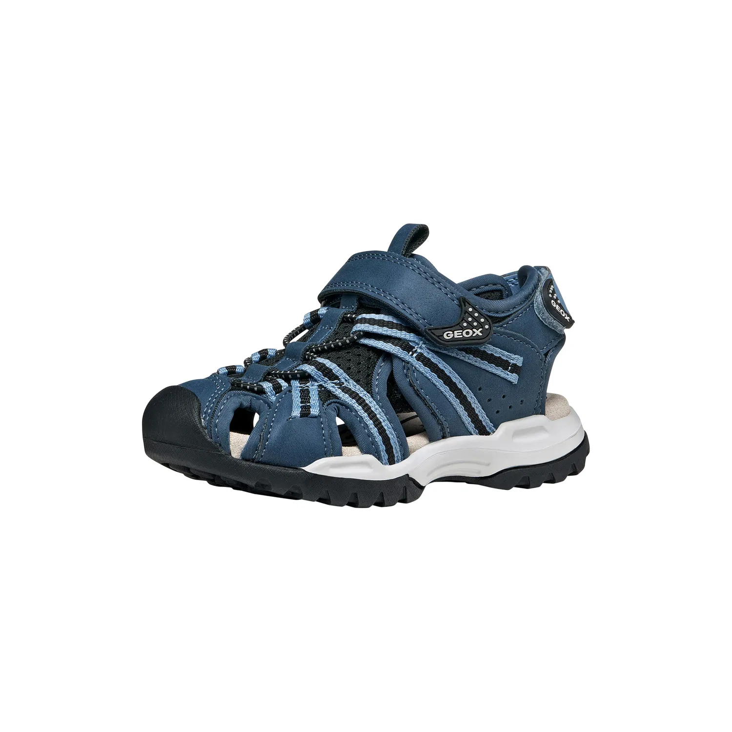 Сандалии детские кожаные Blau Geox, синий