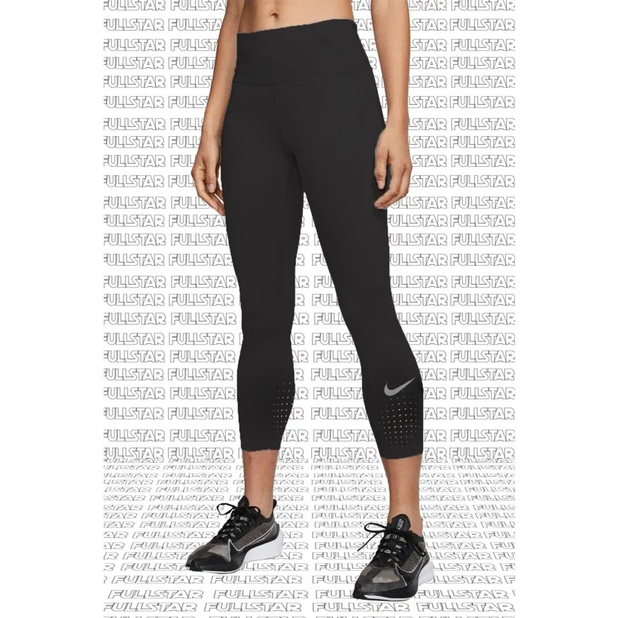 Леггинсы с утяжкой и карманами Epic Lux Crop Nike, XS, Черный