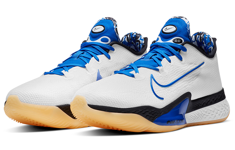 Кроссовки Nike Air Zoom BB NXT EP, белый/черный/синий — фото 3