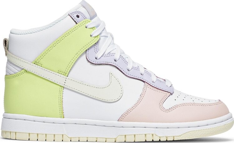 

Кроссовки Nike Wmns Dunk High 'Lemon Twist', белый