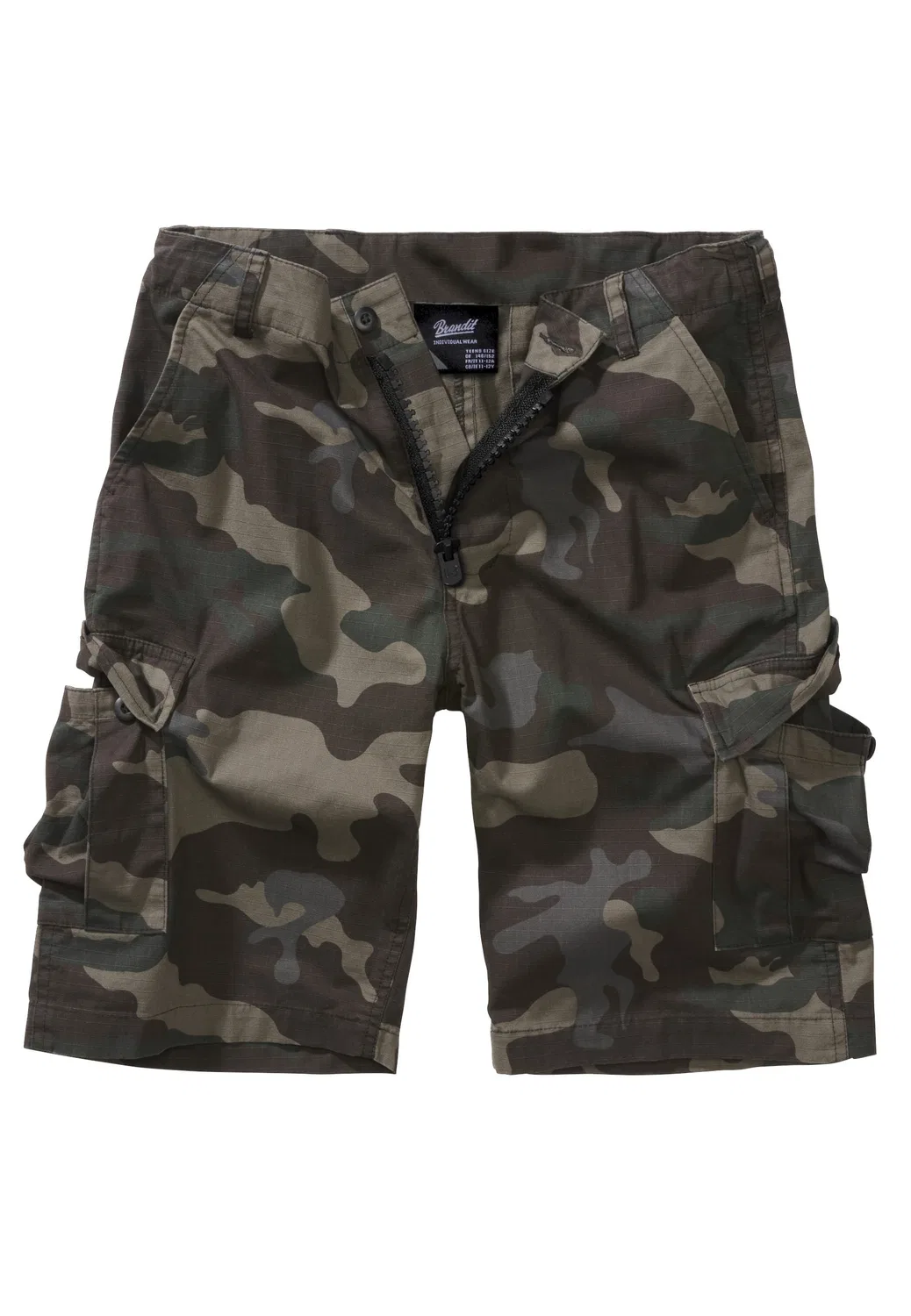 Детские карго шорты Brandit, Darkcamo