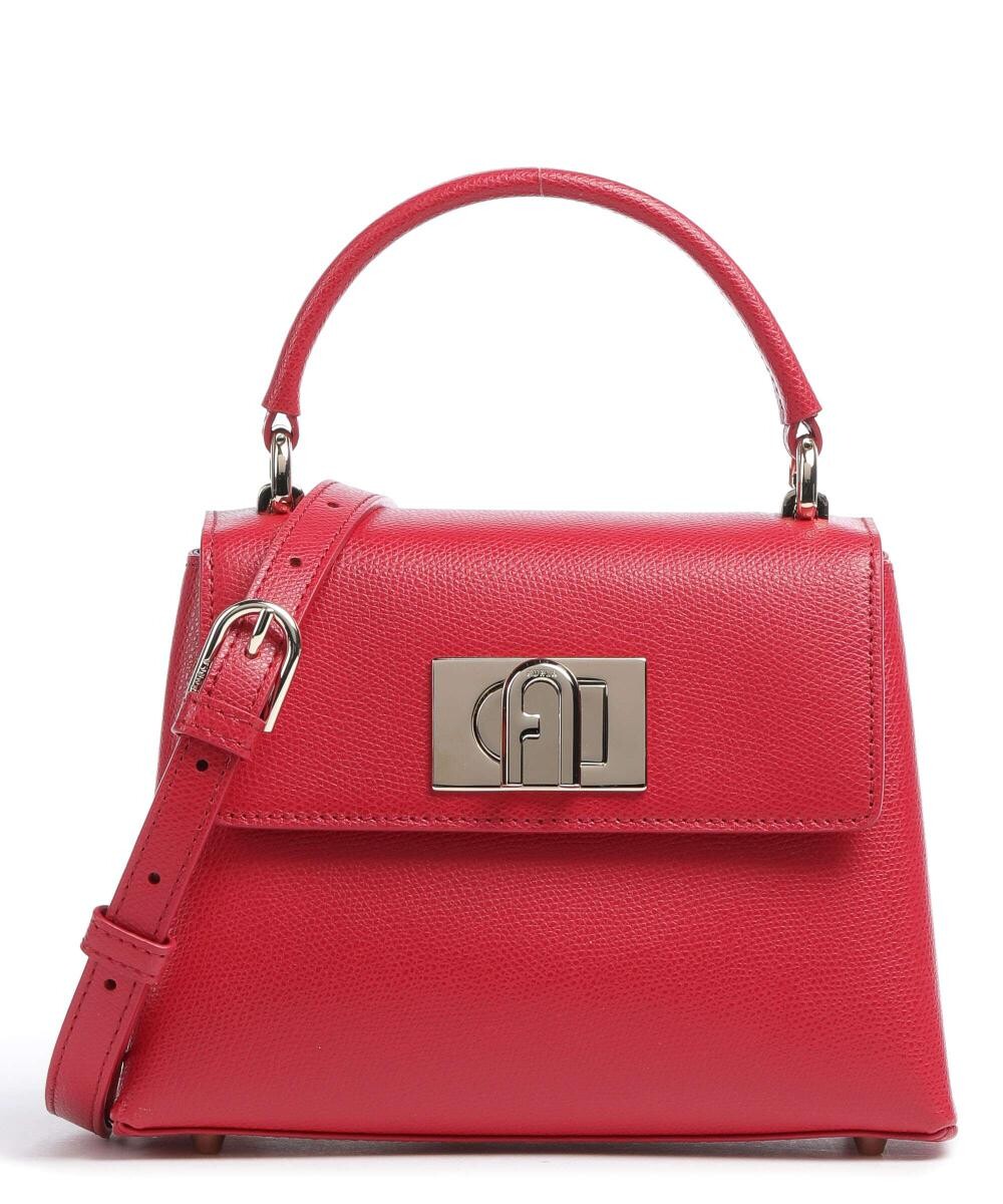 

мини-сумочка 1927 из зерненой кожи Furla, красный