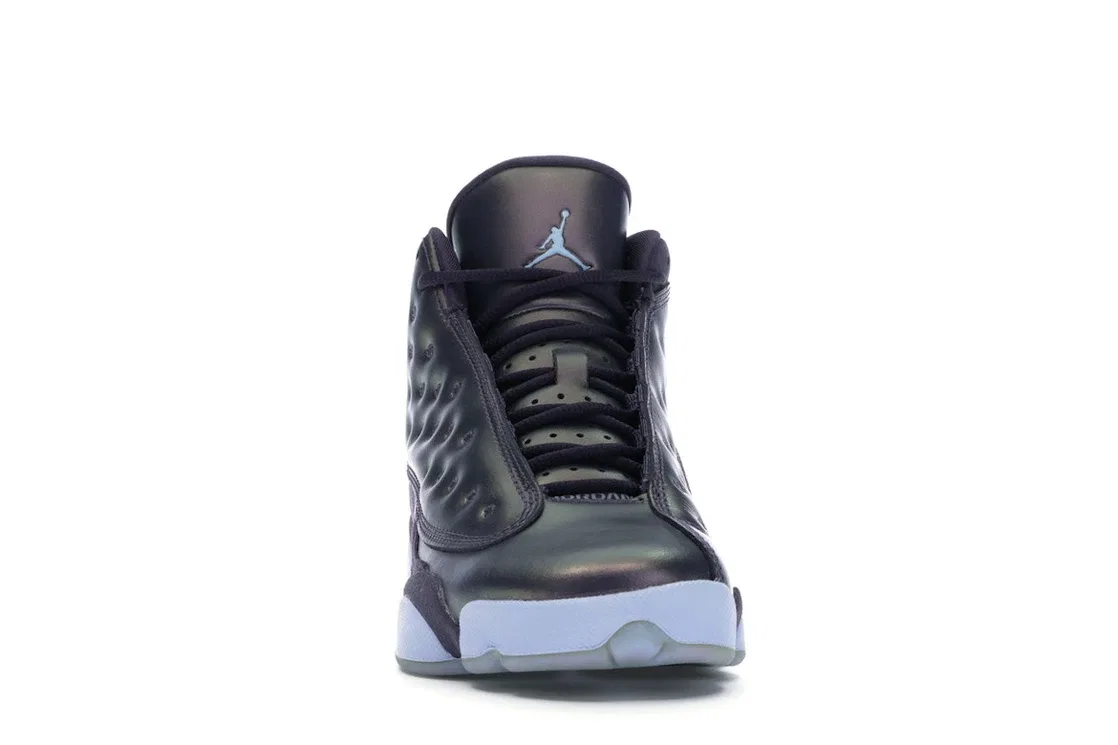 Детские кроссовки Lifestyle Jordan 13 Retro Jordan, Dark Raisin/Hydrogen Blue-Hydrogen Blue — фото 2