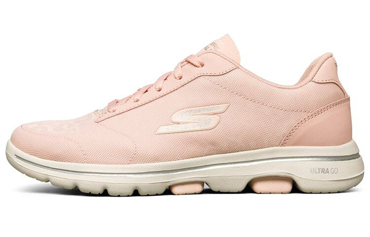 

Кроссовки для бега Go Walk 5 женские с низким верхом светло-розовые Skechers