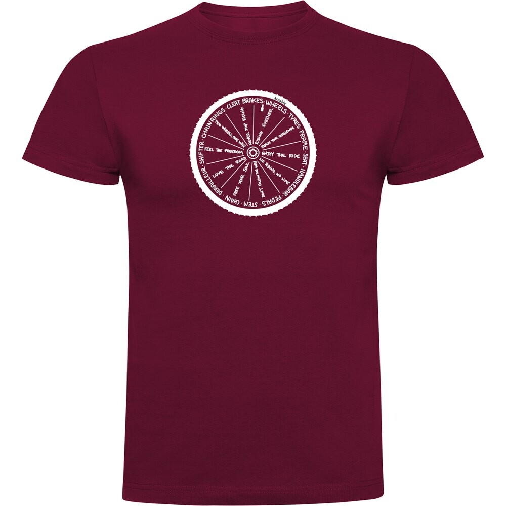 

Футболка Kruskis Wheel, красный