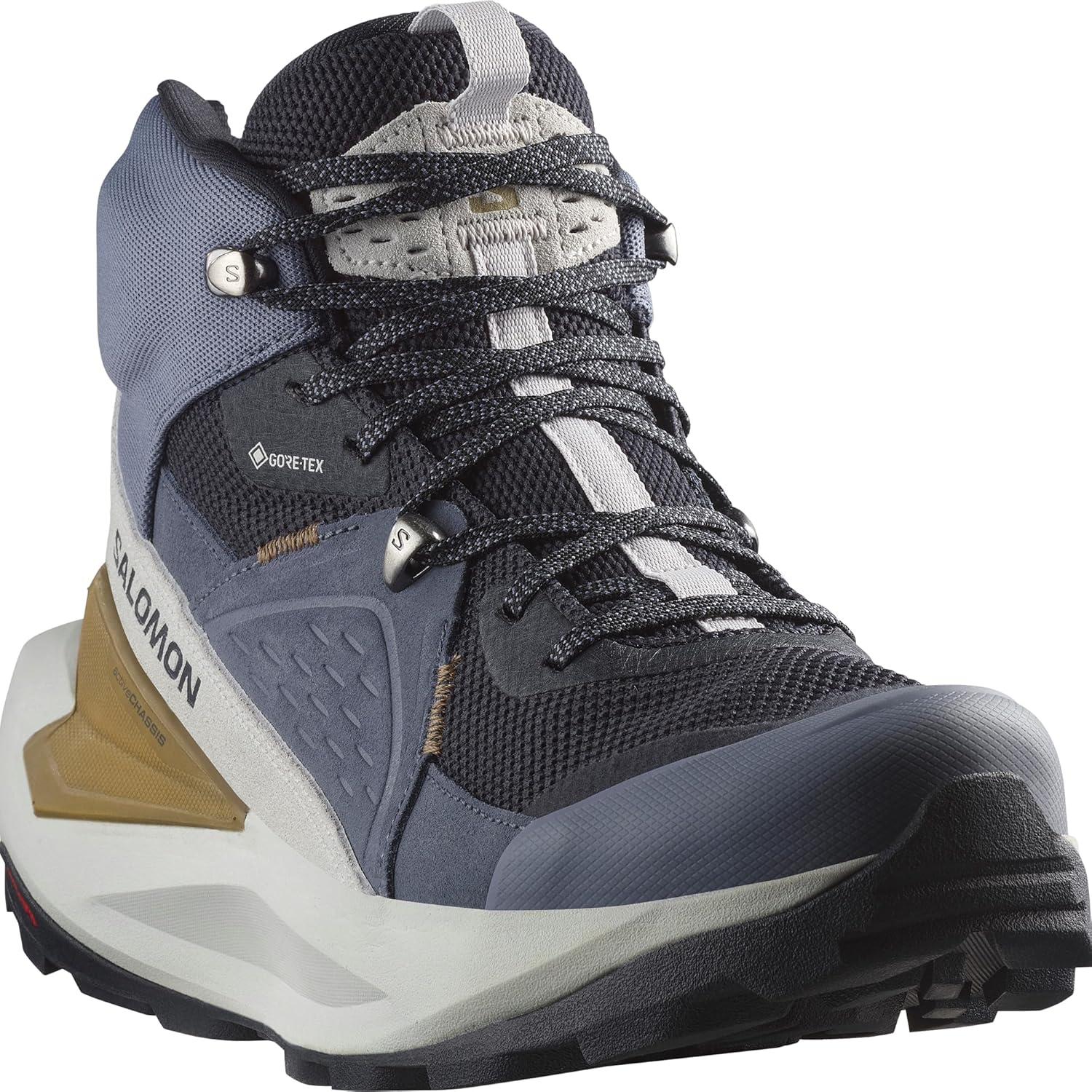 Мужские кроссовки Salomon Elixir, Dark Navy/Grisaille/Gray Violet — фото 3
