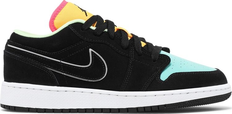 

Кроссовки Air Jordan 1 Low SE GS Aurora Green, черный