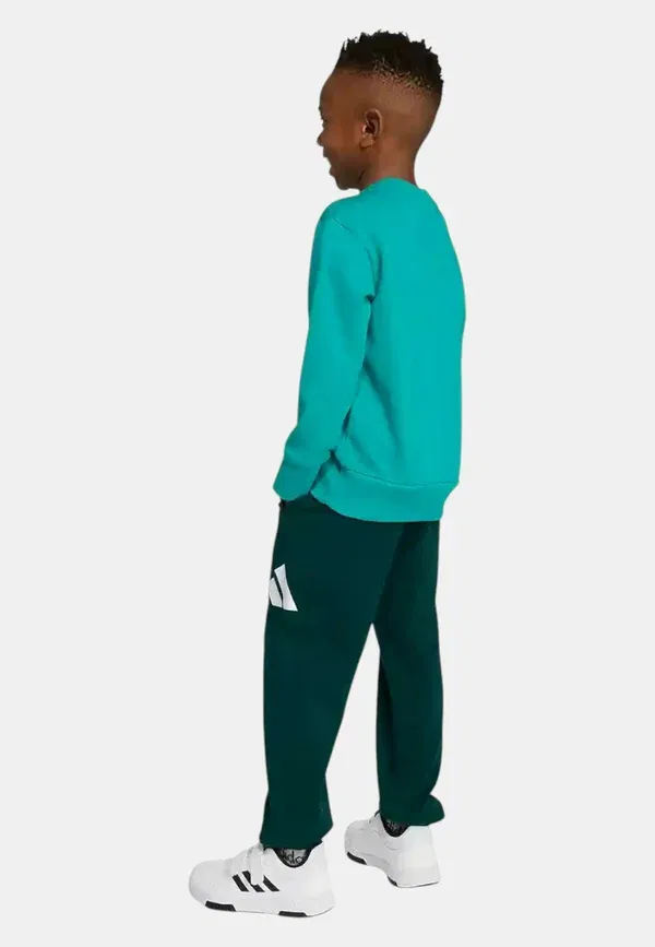 Комплект - спортивные штаны Adidas Sportswear, зеленый — фото 2