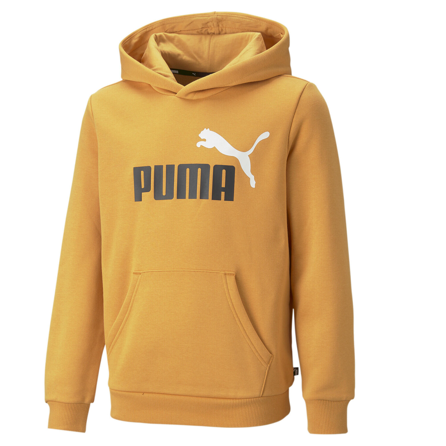 

Essentials+ Двухцветная молодежная худи с большим логотипом PUMA, бежевый