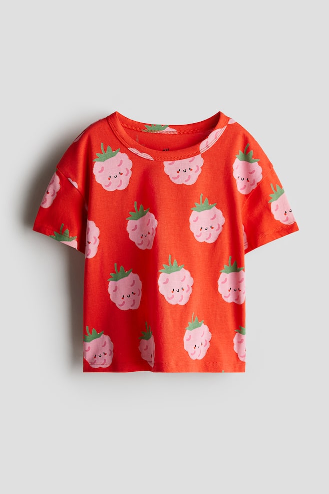 

Рубашка из джерси с принтом H&M, мультиколор