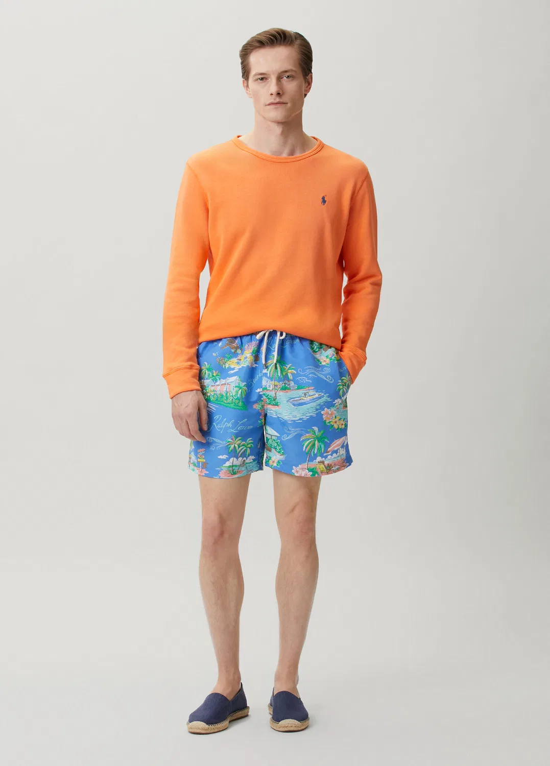 Плавки Polo Ralph Lauren с поясом, Ada, Mavi