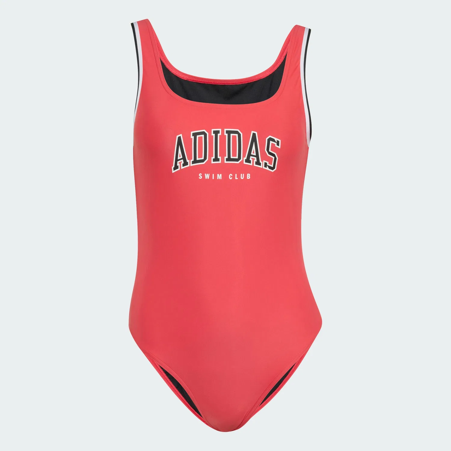 Женский купальник с открытой спиной Collegiate Adidas, Rot — фото 2