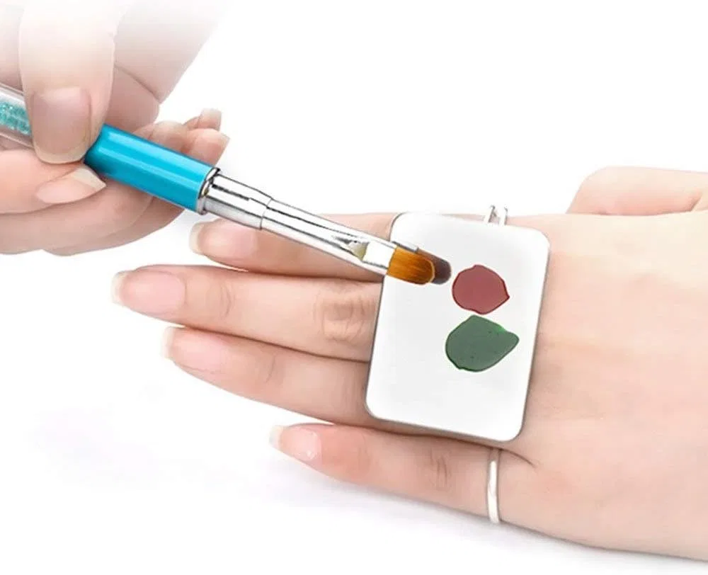 Палитра для смешивания косметики, Stainless Steel, Multicoloured Generic