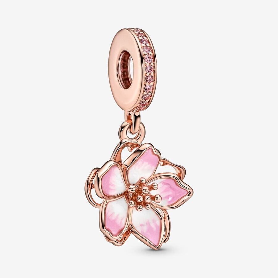 

Шарм-подвеска Pandora Cherry Blossom, розовое золото