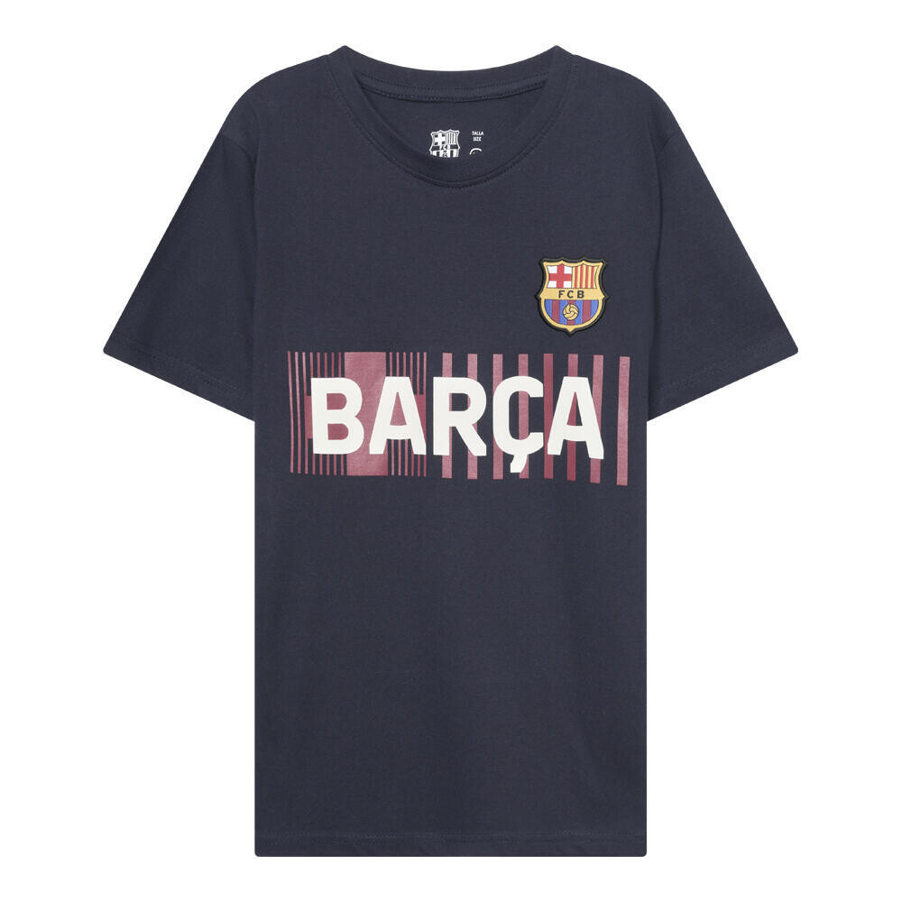 Футболка мужская FC Barcelona, темно-бирюзовый — фото 2