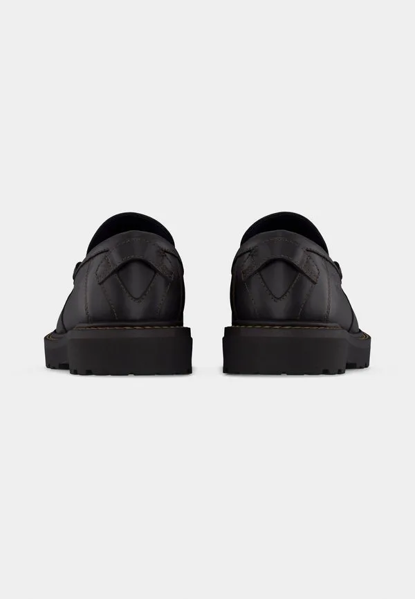 Архивные кожаные лоферы с шипами и слипоны Tommy Jeans, Black — фото 4