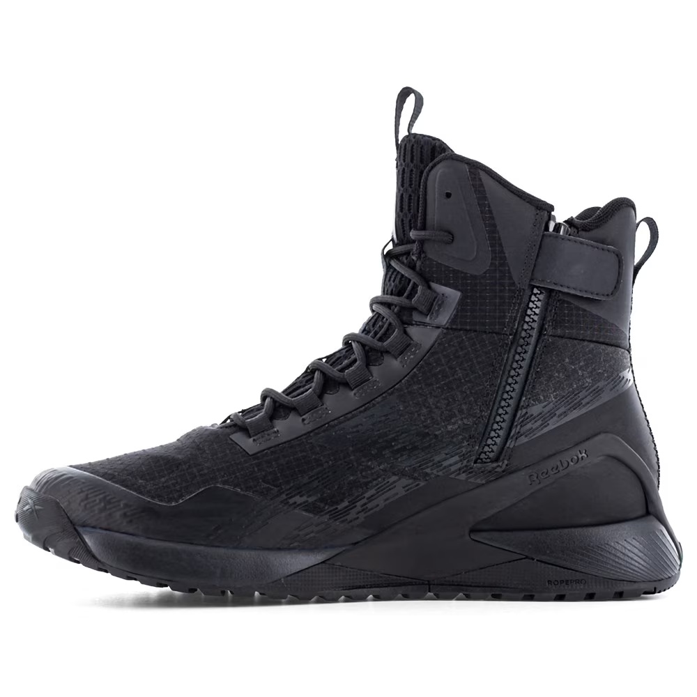 Тактический ботинок Reebok Work Nano x1 adventure с боковой молнией на 6 дюймов, black — фото 3