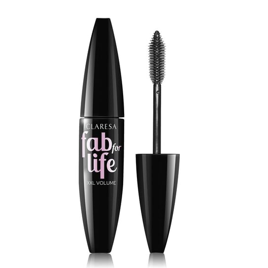 

Утолщающая, удлиняющая и разделяющая тушь Claresa Fab For Life 01 Deep Black