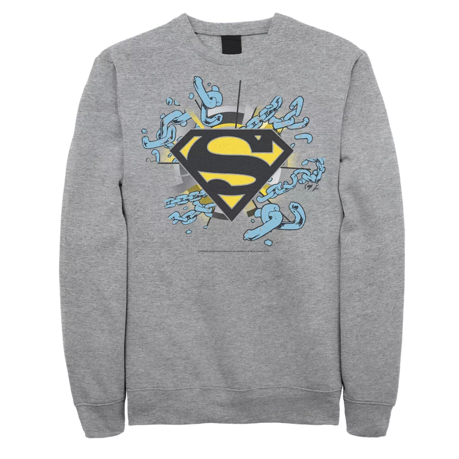 

Мужской свитшот с логотипом Superman Chain Link DC Comics