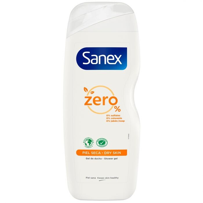 

Гель для душа Zero 0% Gel de Ducha Piel Seca Sanex, 600 ml