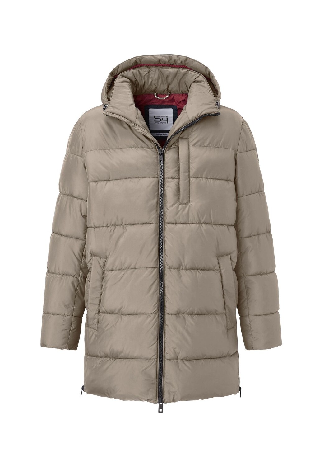 

Длинная парка со съемным капюшоном ARCTURUS S4 JACKETS, тауп