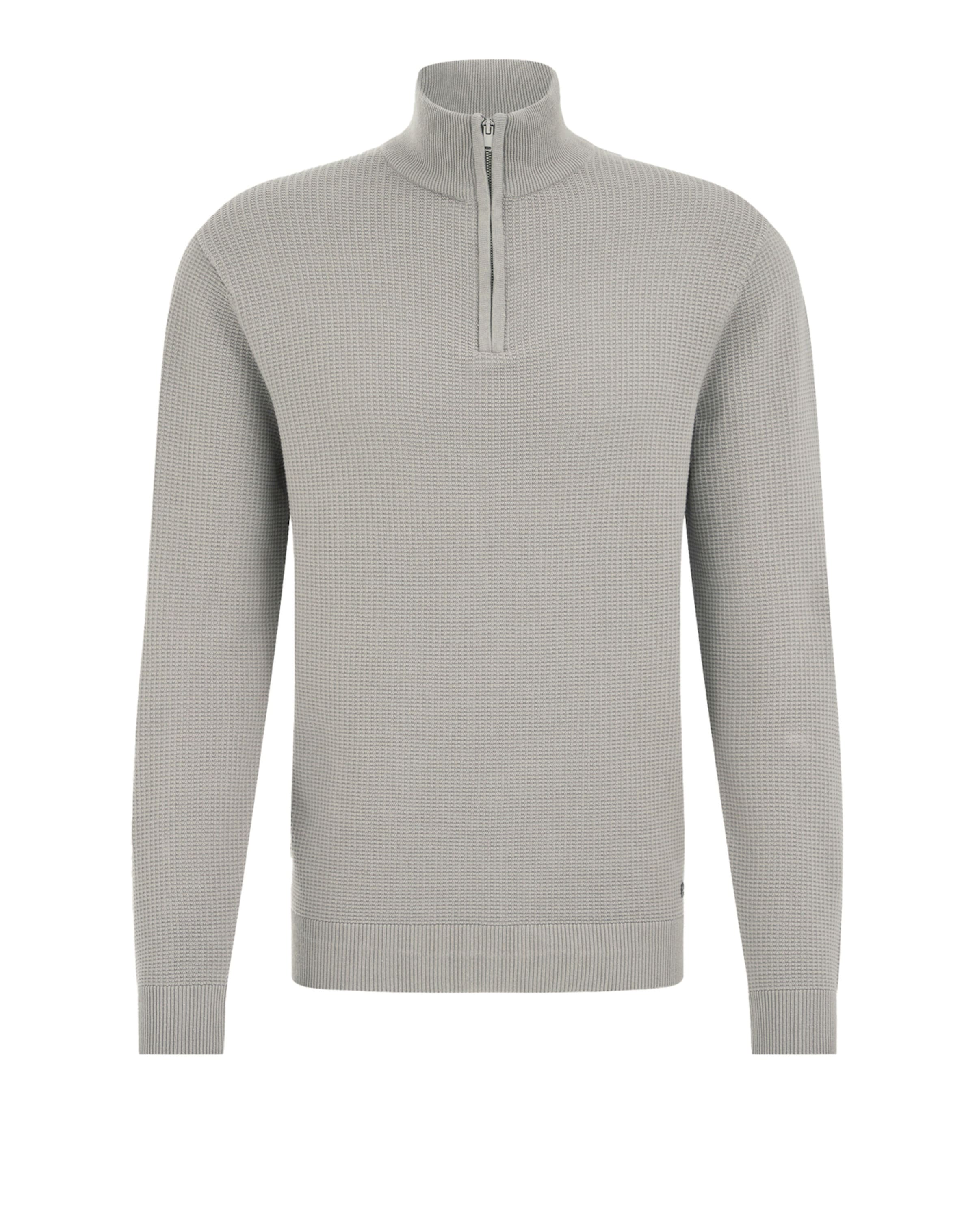 

WE Fashion Свитер светло-серого цвета