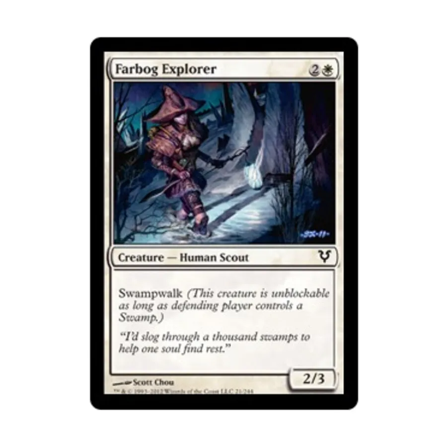 

CCG Фарбогский исследователь (C) (фольга), MTG - Avacyn Restored