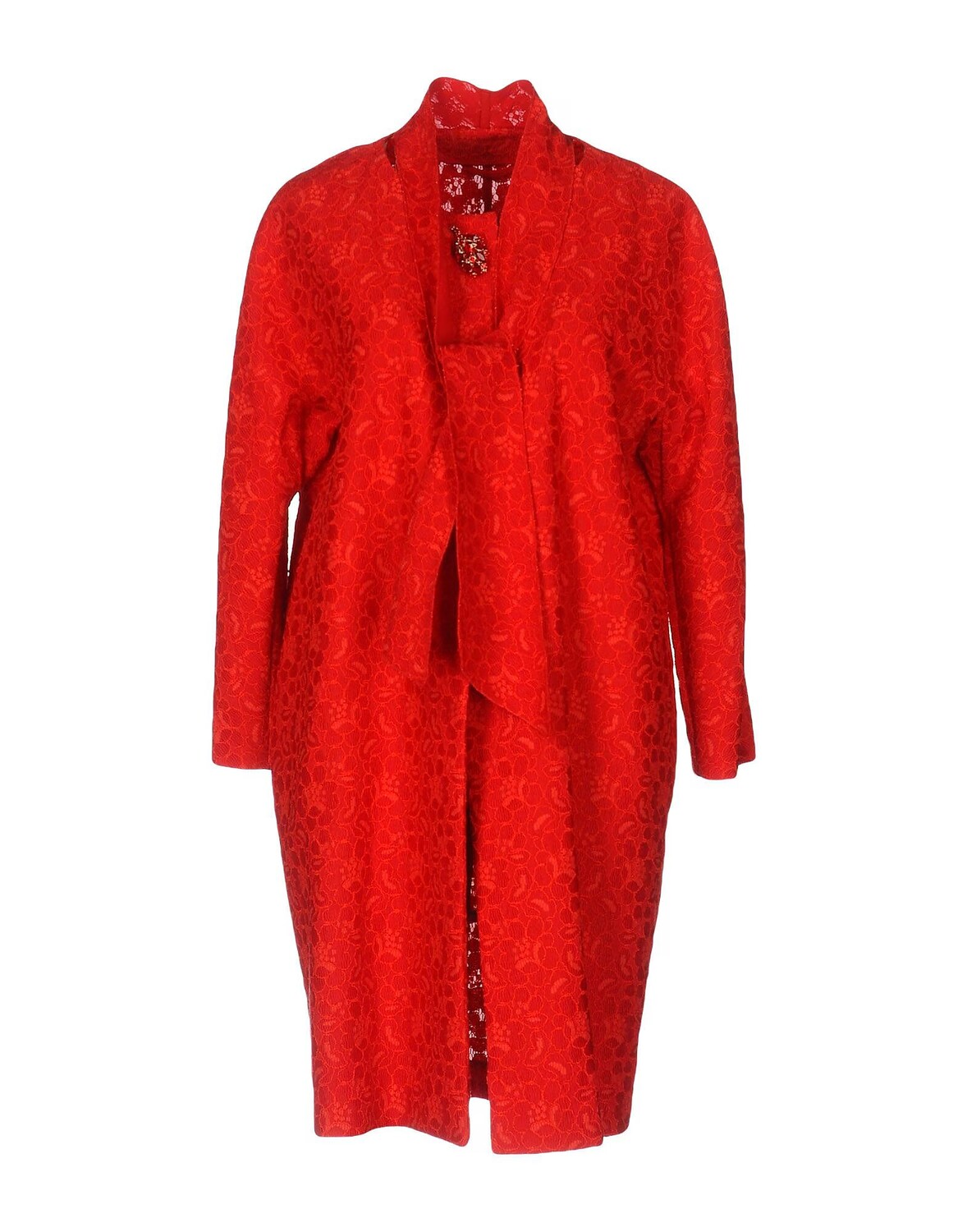 

Тренч Ermanno Scervino, красный