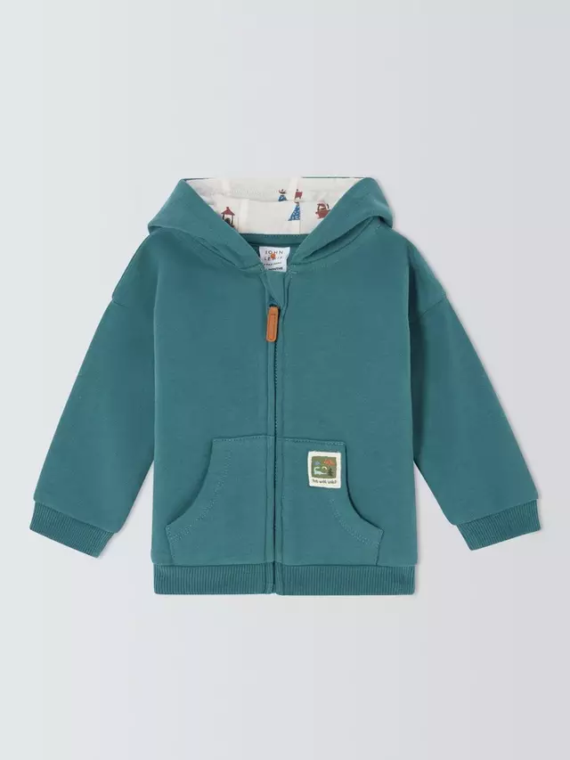 

Куртка John Lewis Baby Dino Hoodie, разноцветный