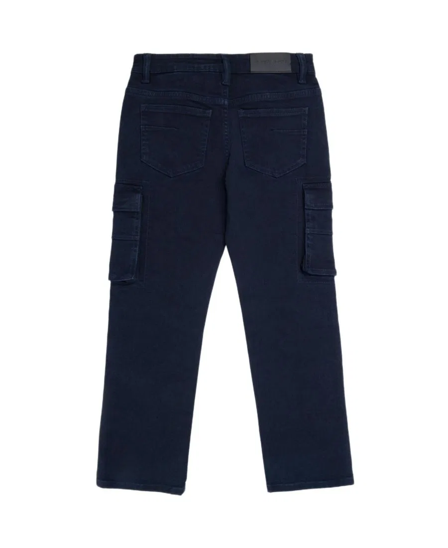 Брюки-карго Flex Slim Fit для мальчиков (20-46 см ) Xray, темно-синий — фото 2