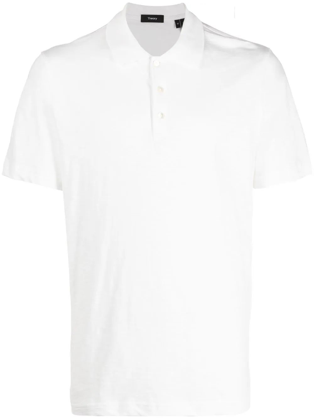 

Рубашка поло с короткими рукавами Theory, белый