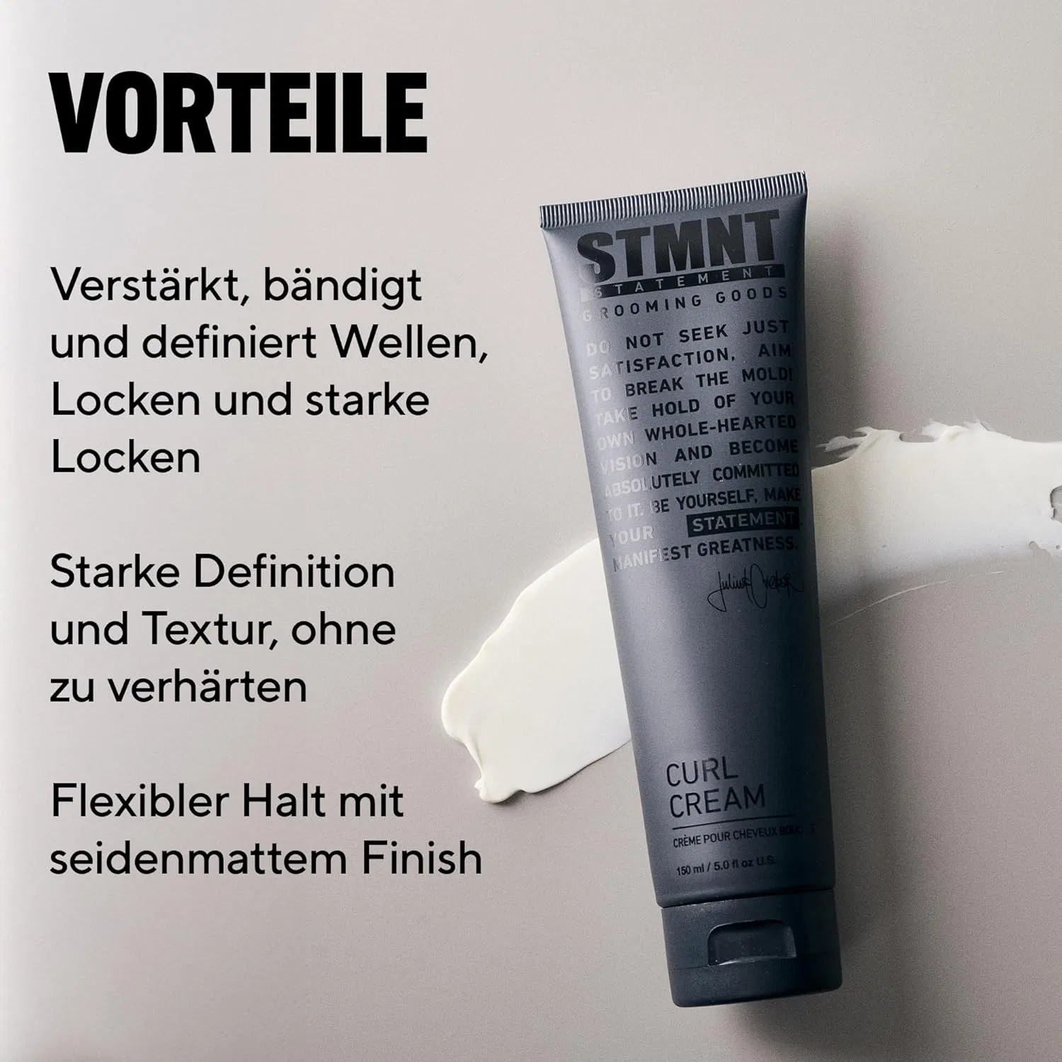 Крем для укладки кудрявых волос «Curl Cream» от STMNT GROOMING GOODS Stmnt — фото 4