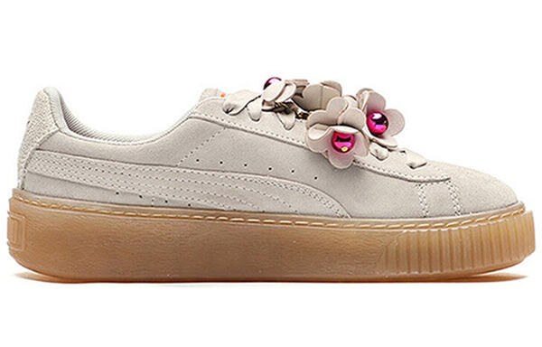 Кроссовки (WMNS) PUMA Platform Flower Tassel 'White', белый — фото 2