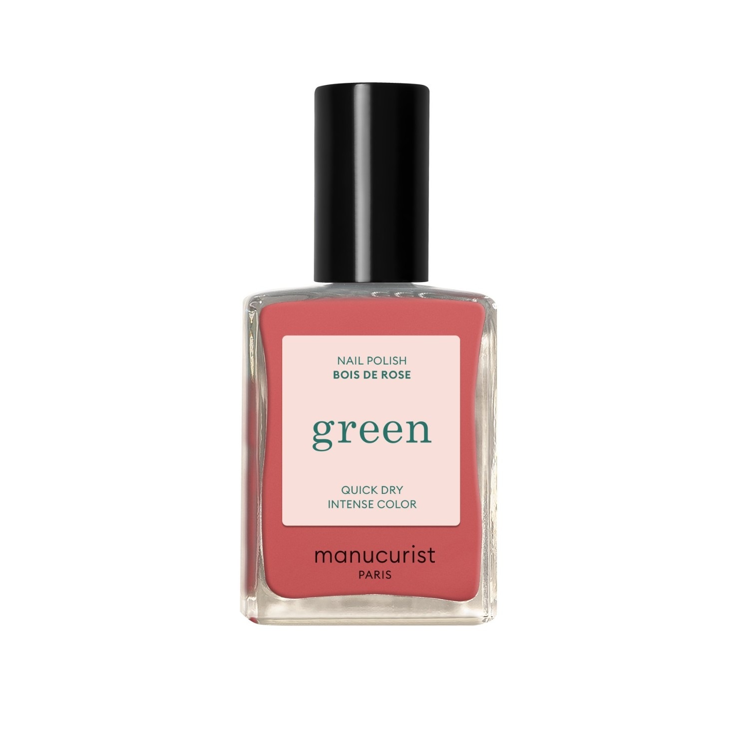 

Лак для ногтей green quick dry Manucurist, bois de rose, объем 15 мл