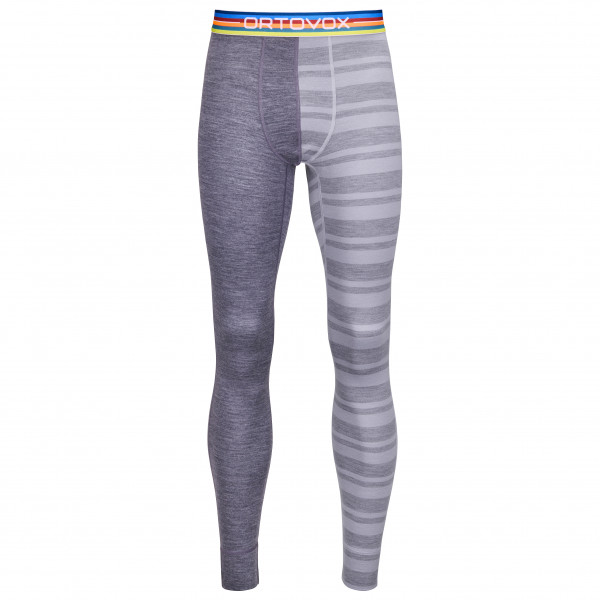 

185 рок-н-вуол длинные брюки - нижнее белье из мериносовой шерсти Ortovox, Grey Blend