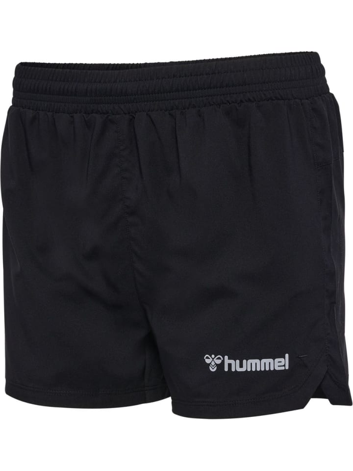 

Короткие шорты Hmlrun Shorts Woman черного цвета Hummel