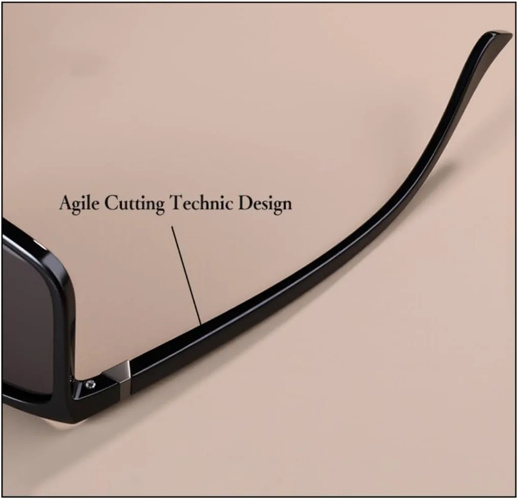 

Классические поляризованные солнцезащитные очки для мужчин и женщин в стиле ретро, ​​модные очки для вождения с защитой от УФ-излучения UV400 VFDHN, Black