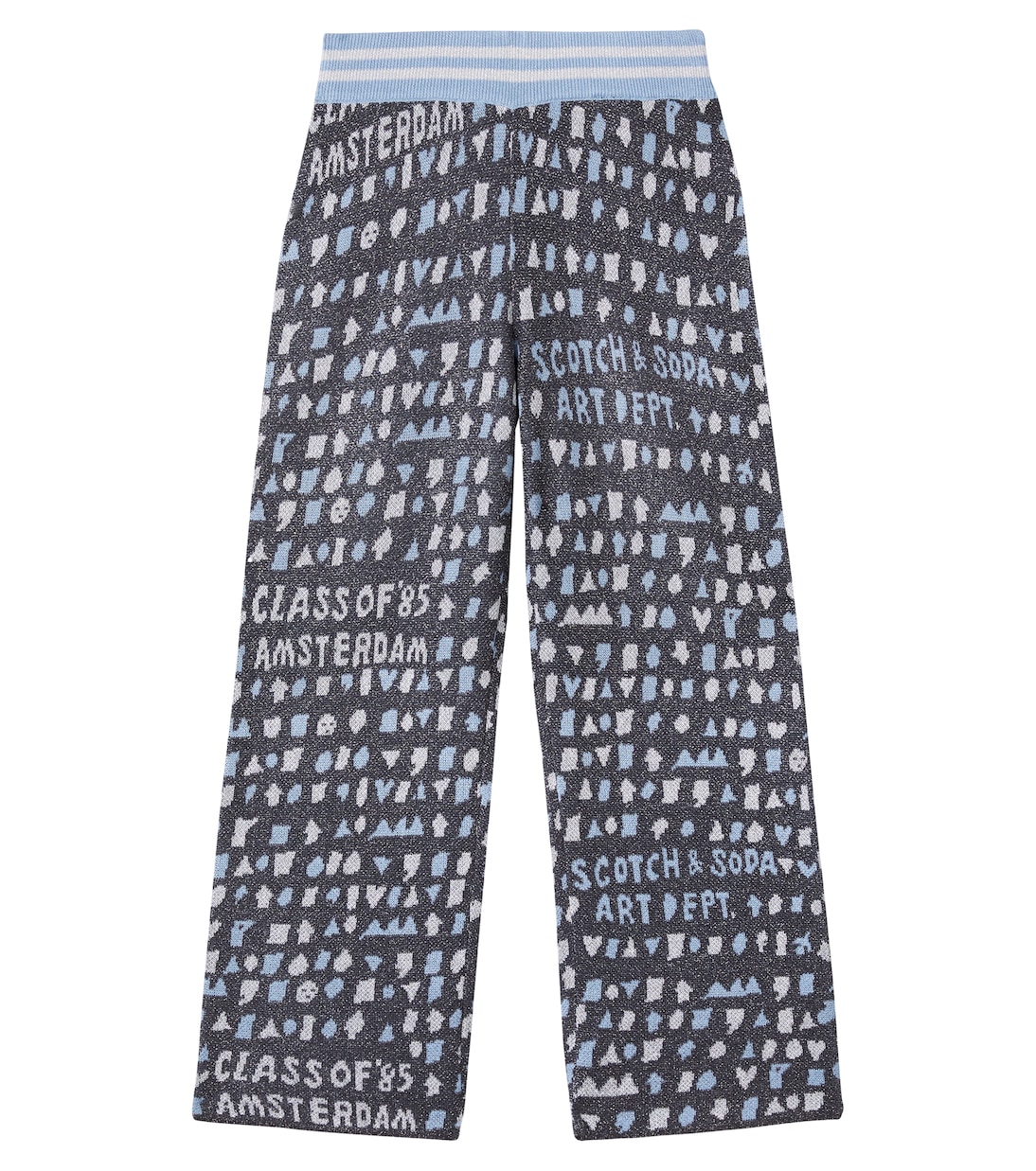 

Жаккардовые спортивные штаны Scotch & Soda Kids, Charcoal Art