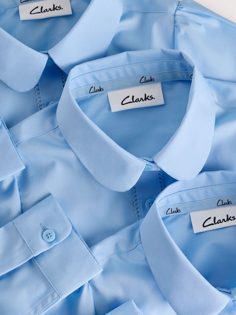 Блуза CLARKS, светло-голубой — фото 4