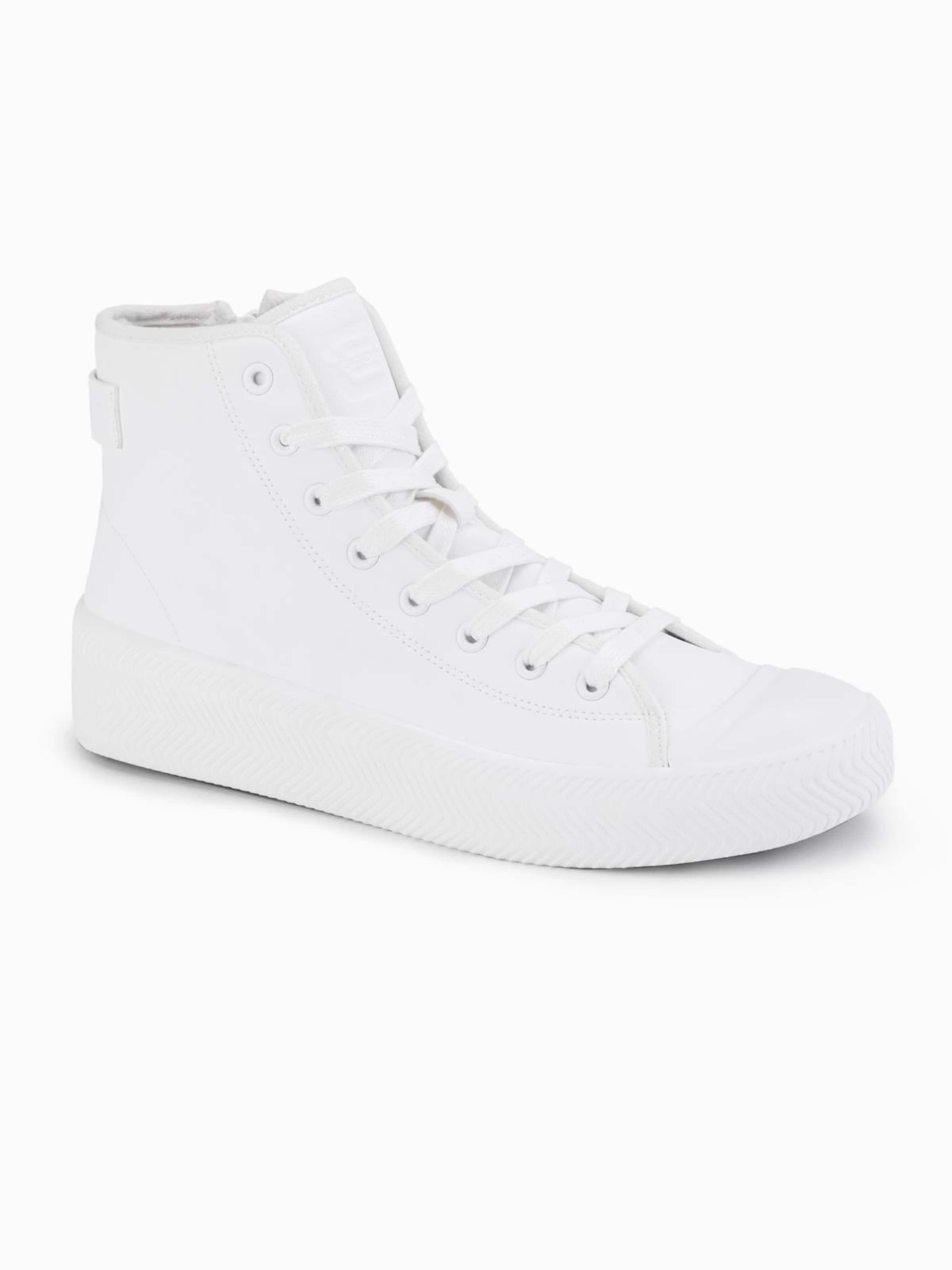 Ombre Кроссовки High-Top 'Foth-0184' белого цвета — фото 2