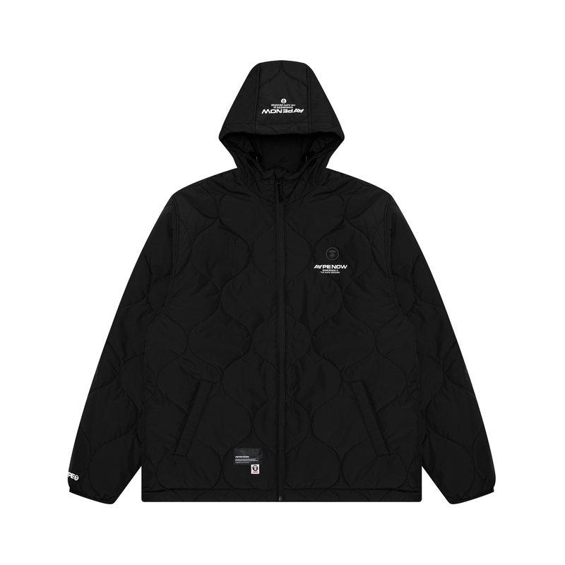 

Aape Стеганая куртка с утеплителем из рипстопа, Black BKX