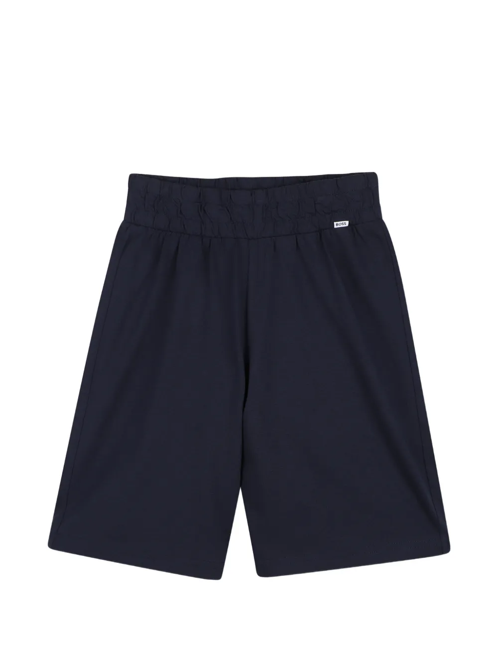 Комплект из двух шорт с логотипом Boss Kidswear, синий — фото 3