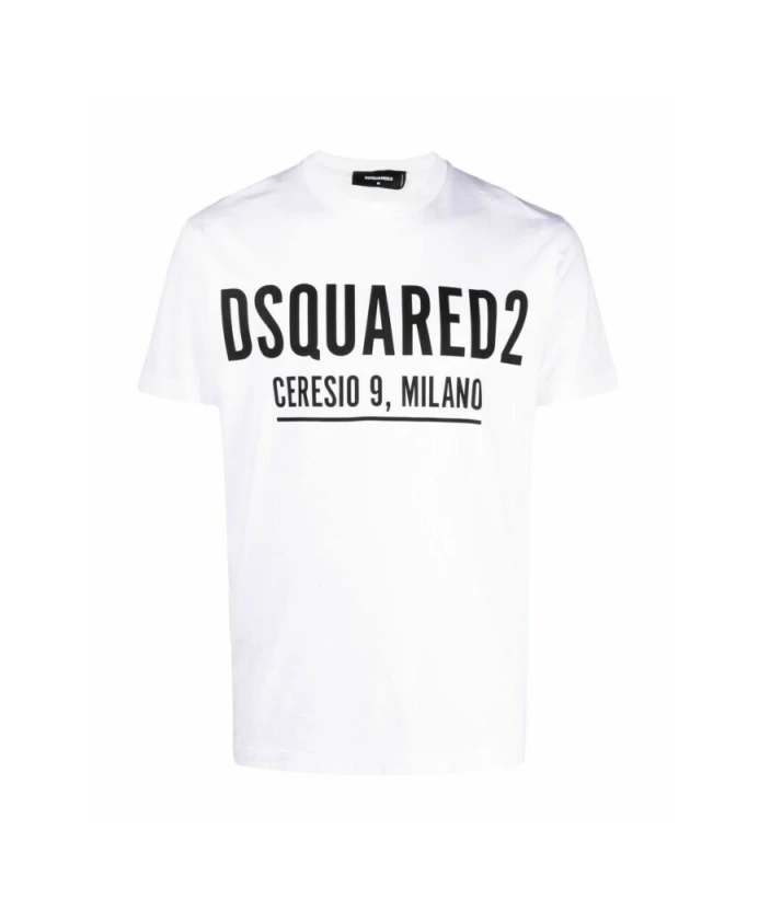 

Крутая футболка Ceresio 9 Dsquared2, белый