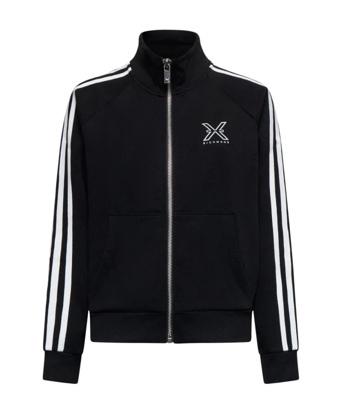 

Толстовка с застежкой-молнией по всей длине Richmond, черный