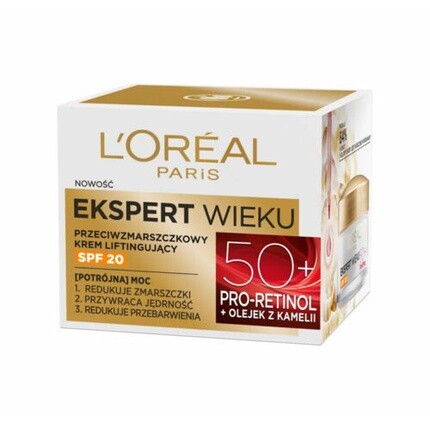 

L'Oreal Age Specialist 50+ дневной крем против морщин с SPF20 50 мл, L'Oreal, Коричневый, L'Oreal Age Specialist 50+ дневной крем против морщин с SPF20 50 мл, L'Oreal