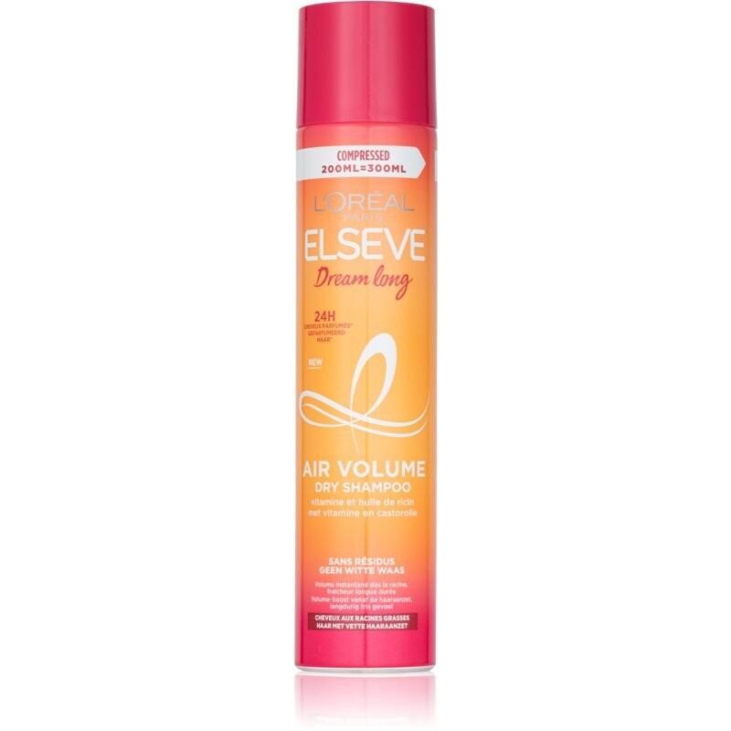 

L'Oréal Paris Elseve Dream Long сухой шампунь, увеличивающий объем волос, не оставляющий белых следов, 200 мл Inna Marka