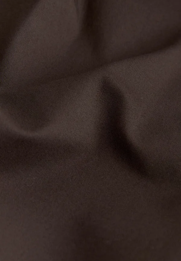 Длинные плиссированные брюки-бочонки Next, Chocolate Brown — фото 2