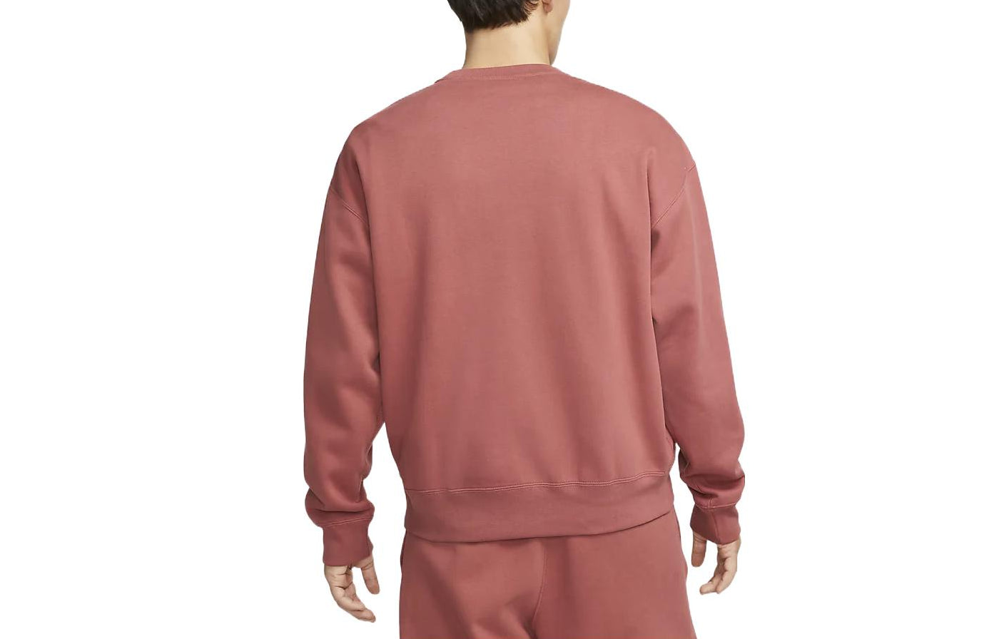 Худи Nike swoosh logo crew neck sweatshirt 'Rose' DA0318-691 — фото 2